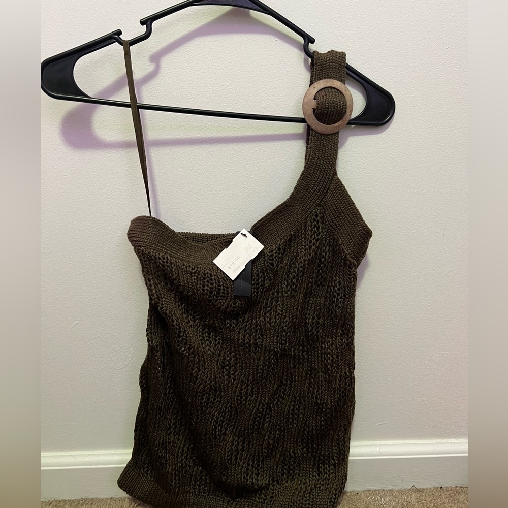 one shoulder top